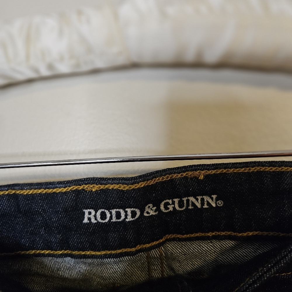 NWT Rodd & Gunn Chartwell Slim Fit Jean Denim 44x30 Dark Vintage Washed - Picture 8 of 13